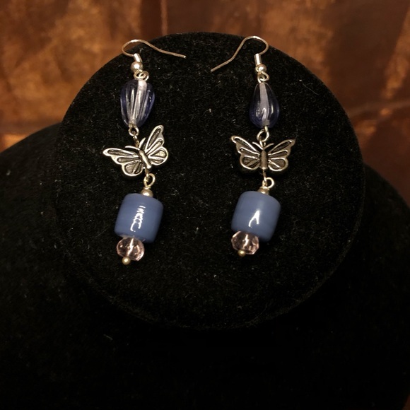 Butterfly earrings - Picture 1 of 3